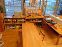 施設紹介 きりん組 お店屋さん、ままごとなど･･･