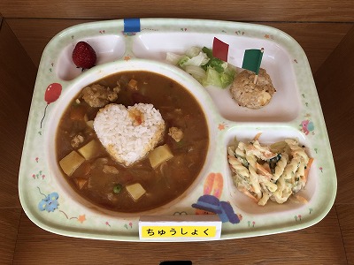 誕生会メニュー